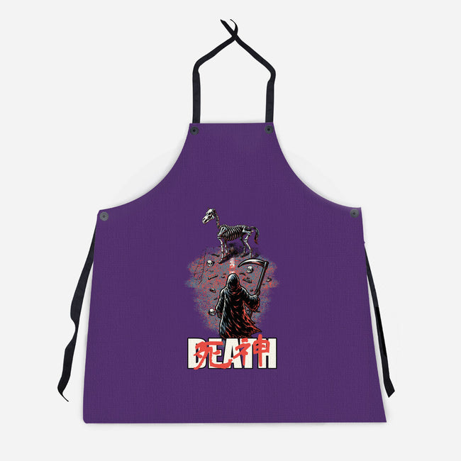Death Rider Anime-Unisex-Kitchen-Apron-Studio Mootant