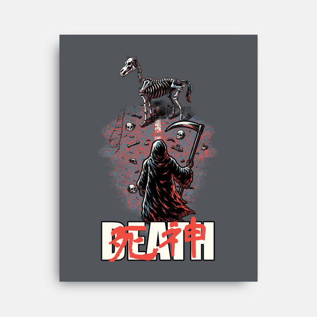 Death Rider Anime-None-Stretched-Canvas-Studio Mootant