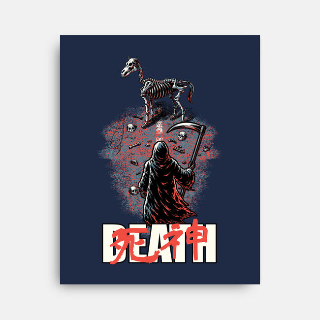 Death Rider Anime-None-Stretched-Canvas-Studio Mootant
