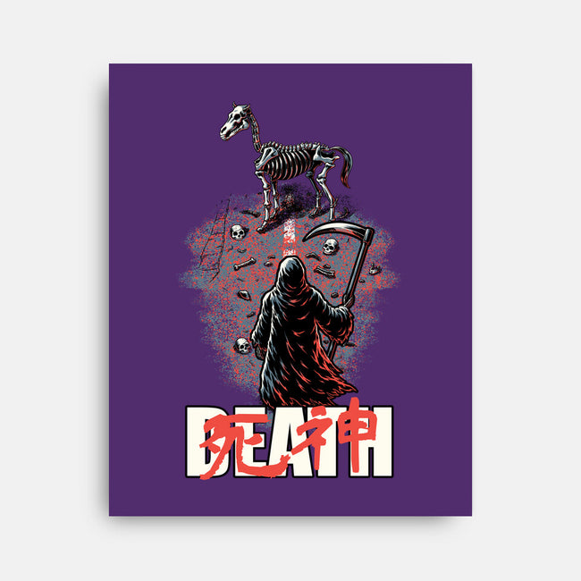 Death Rider Anime-None-Stretched-Canvas-Studio Mootant