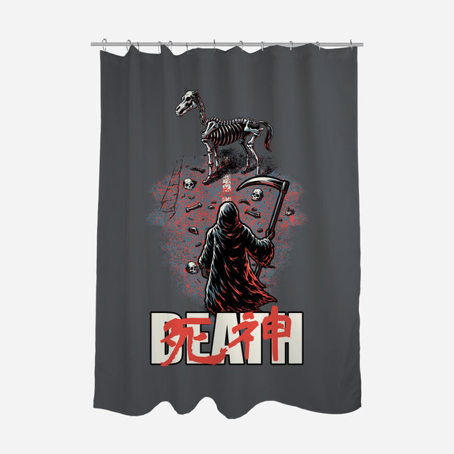 Death Rider Anime-None-Polyester-Shower Curtain-Studio Mootant