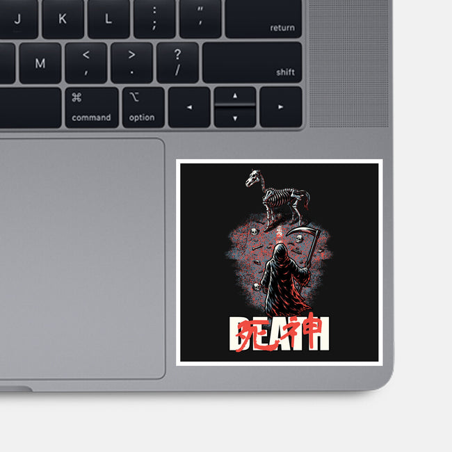 Death Rider Anime-None-Glossy-Sticker-Studio Mootant