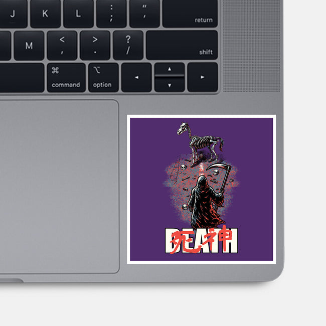 Death Rider Anime-None-Glossy-Sticker-Studio Mootant