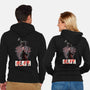 Death Rider Anime-Unisex-Zip-Up-Sweatshirt-Studio Mootant