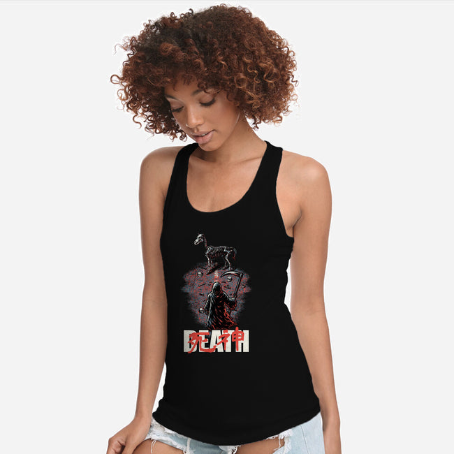 Death Rider Anime-Womens-Racerback-Tank-Studio Mootant