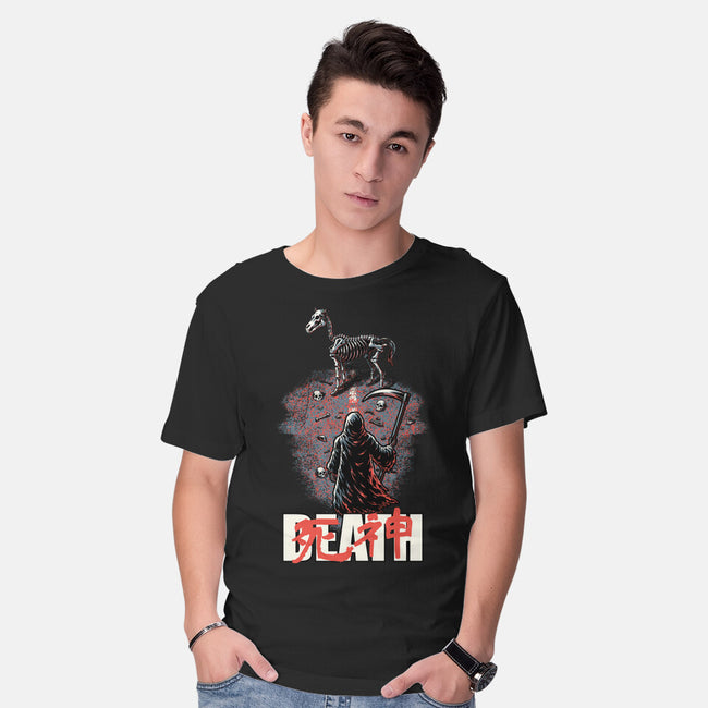 Death Rider Anime-Mens-Basic-Tee-Studio Mootant