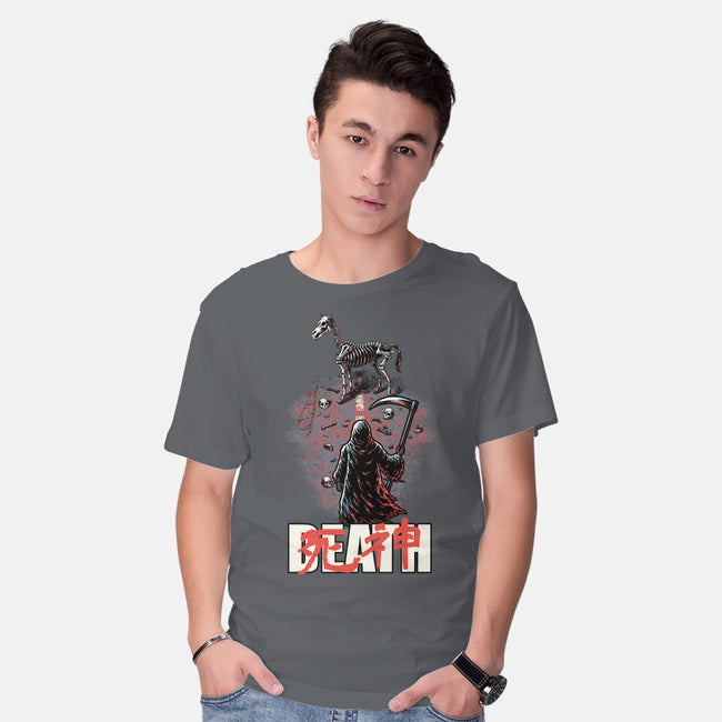 Death Rider Anime-Mens-Basic-Tee-Studio Mootant