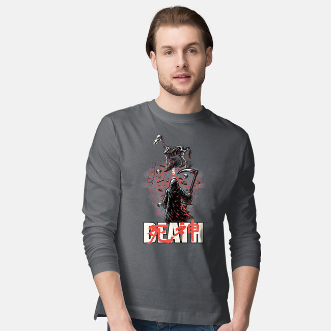 Death Rider Anime-Mens-Long Sleeved-Tee-Studio Mootant