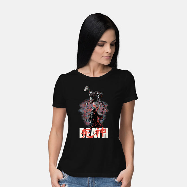 Death Rider Anime-Womens-Basic-Tee-Studio Mootant
