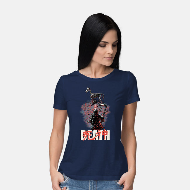 Death Rider Anime-Womens-Basic-Tee-Studio Mootant