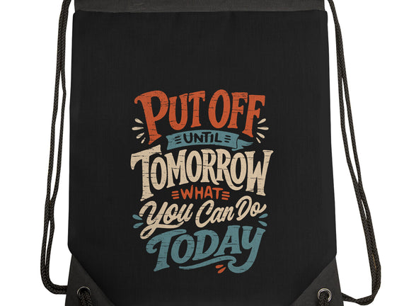 Do Tomorrow