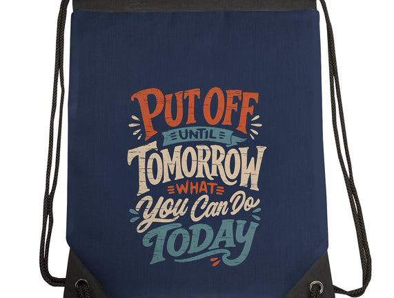 Do Tomorrow