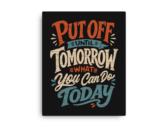 Do Tomorrow