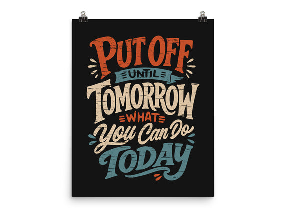 Do Tomorrow