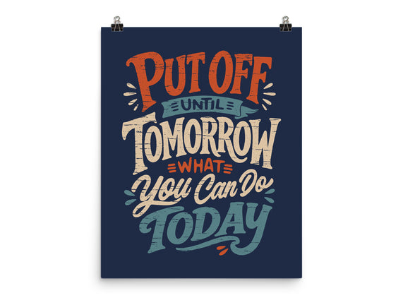 Do Tomorrow