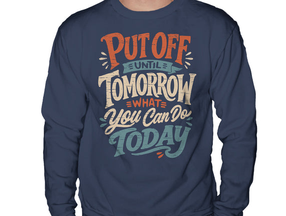 Do Tomorrow