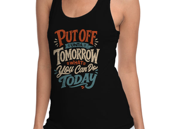 Do Tomorrow