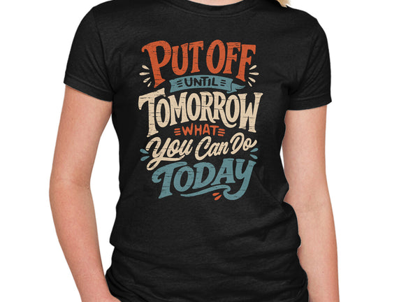 Do Tomorrow