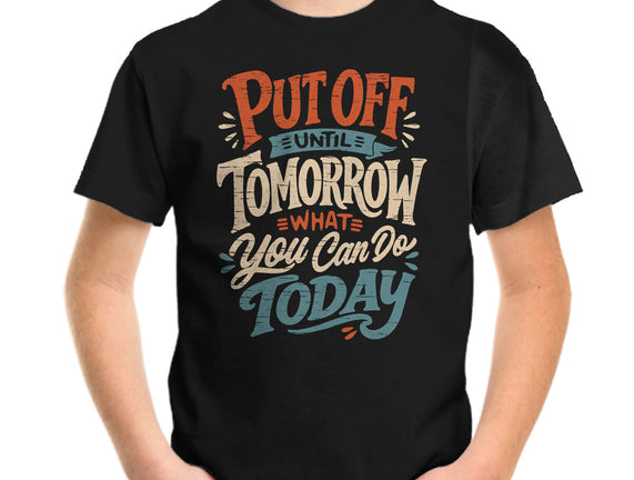 Do Tomorrow