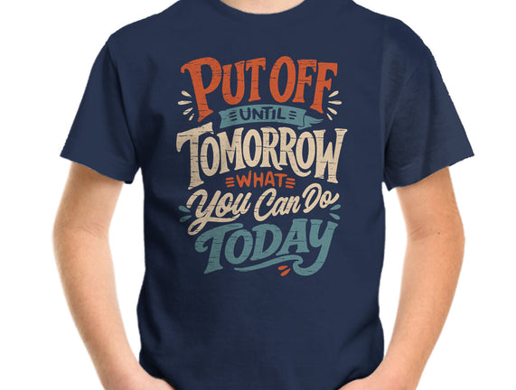 Do Tomorrow
