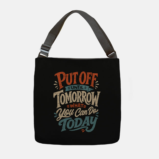 Do Tomorrow-None-Adjustable Tote-Bag-Popnotic