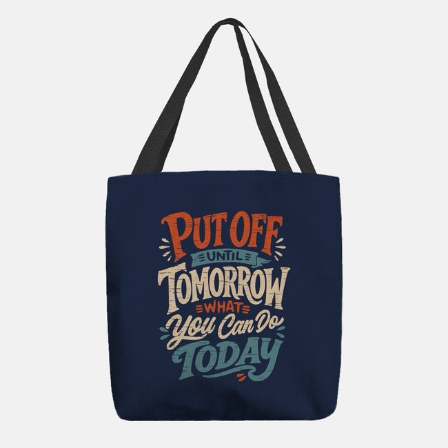 Do Tomorrow-None-Basic Tote-Bag-Popnotic
