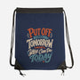 Do Tomorrow-None-Drawstring-Bag-Popnotic