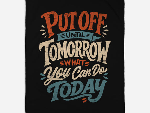 Do Tomorrow