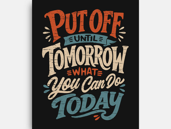 Do Tomorrow