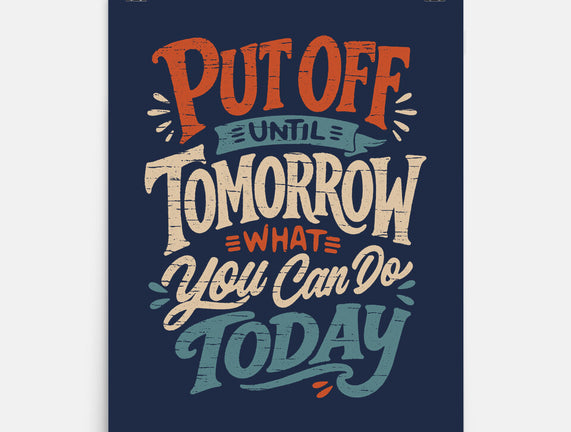 Do Tomorrow