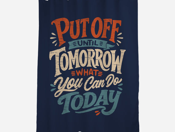 Do Tomorrow