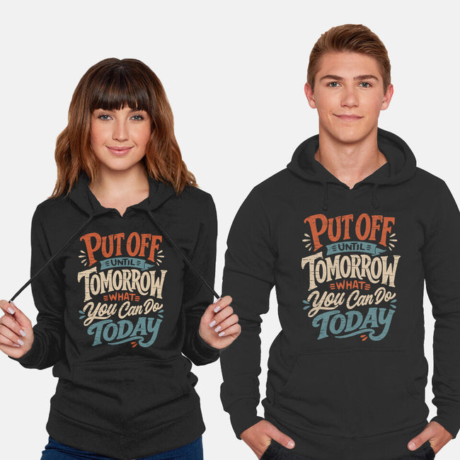 Do Tomorrow-Unisex-Pullover-Sweatshirt-Popnotic
