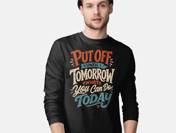 Do Tomorrow