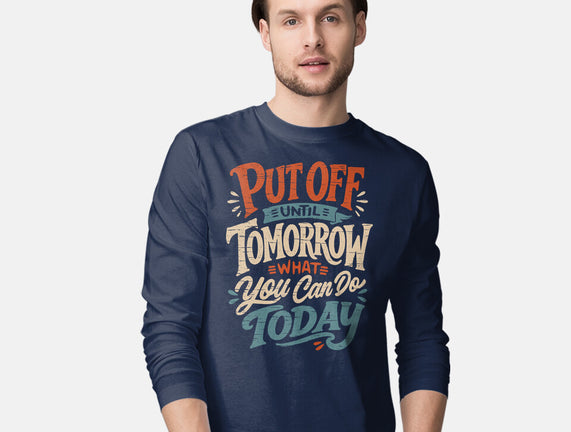 Do Tomorrow
