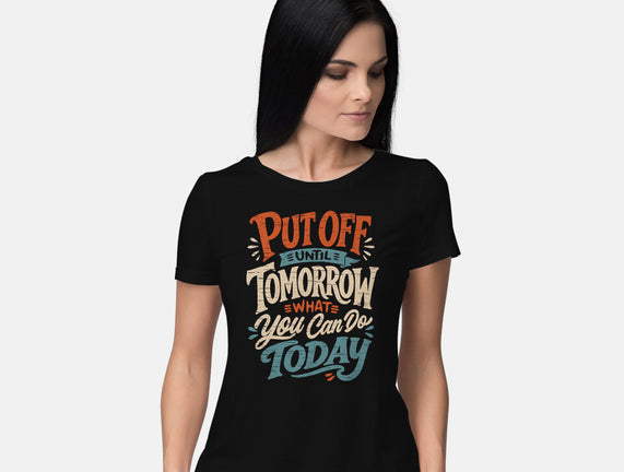 Do Tomorrow