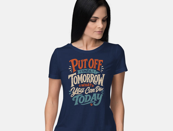 Do Tomorrow