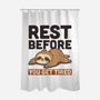Rest Before You Get Tired-None-Polyester-Shower Curtain-Popnotic