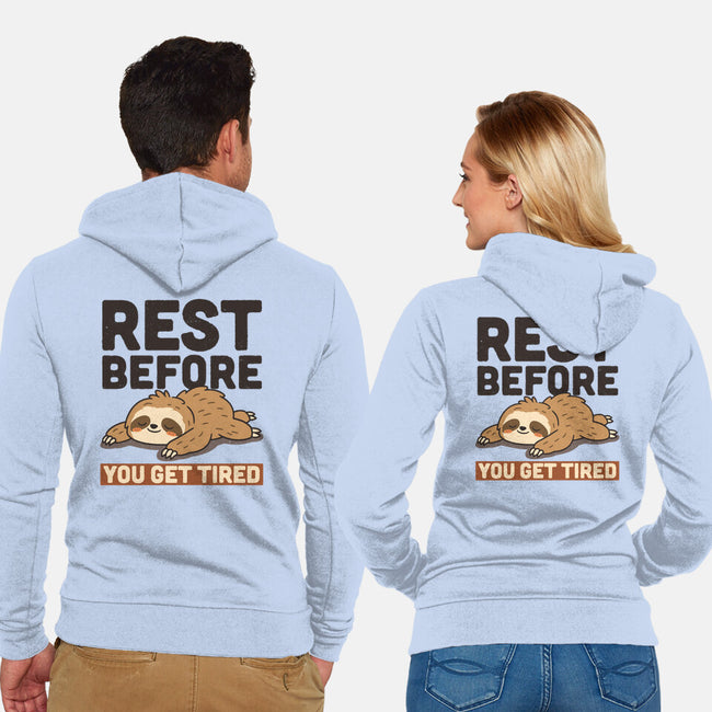 Rest Before You Get Tired-Unisex-Zip-Up-Sweatshirt-Popnotic