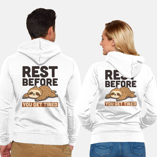 Rest Before You Get Tired-Unisex-Zip-Up-Sweatshirt-Popnotic