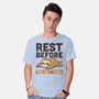Rest Before You Get Tired-Mens-Basic-Tee-Popnotic