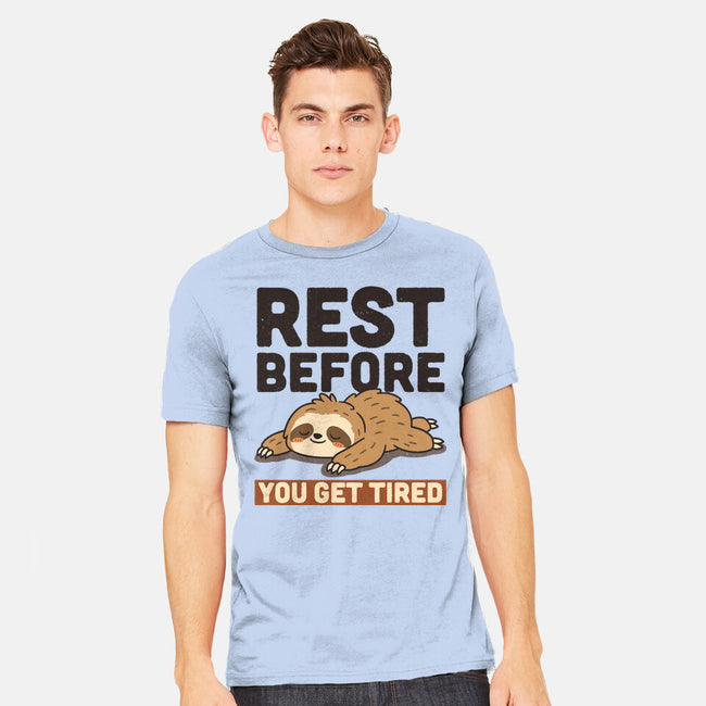 Rest Before You Get Tired-Mens-Heavyweight-Tee-Popnotic