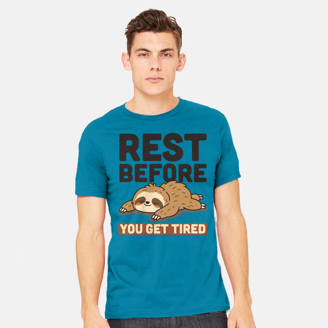 Rest Before You Get Tired-Mens-Heavyweight-Tee-Popnotic