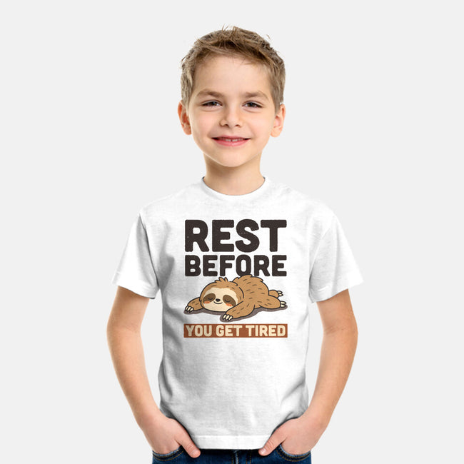 Rest Before You Get Tired-Youth-Basic-Tee-Popnotic