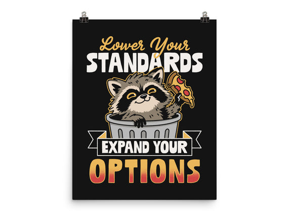 Lower Your Standards