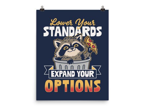 Lower Your Standards