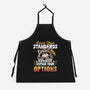 Lower Your Standards-Unisex-Kitchen-Apron-Popnotic