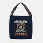 Lower Your Standards-None-Adjustable Tote-Bag-Popnotic