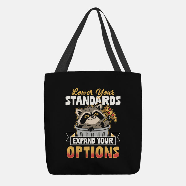 Lower Your Standards-None-Basic Tote-Bag-Popnotic