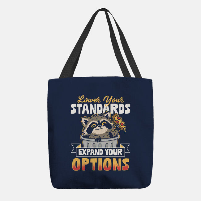 Lower Your Standards-None-Basic Tote-Bag-Popnotic