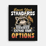 Lower Your Standards-None-Stretched-Canvas-Popnotic